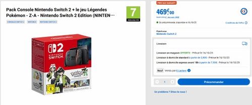 法國市場驚現罕見Switch 2永久降價，套裝性價比飆升成焦點